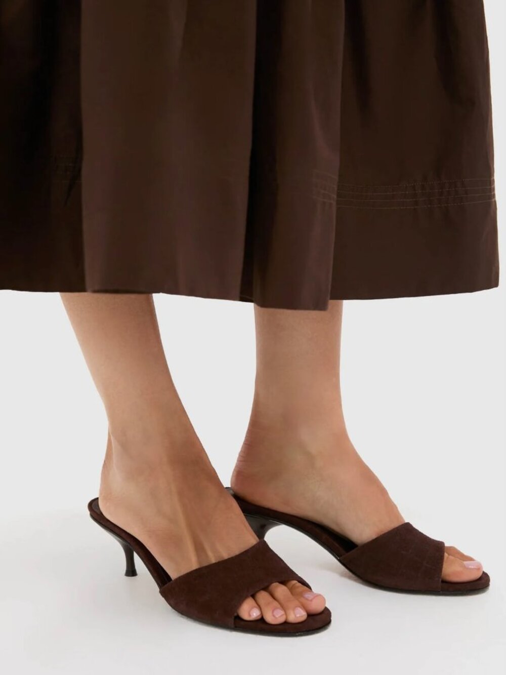 SCHUTZ Dethalia Round Heels - Root Brown